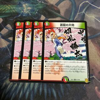 蒼龍の大地　4枚