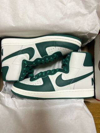 ナイキ ターミネーター ハイ "ノーブルグリーン" ノーブルグリーン/ホワイト FD0650-100 25.5cm