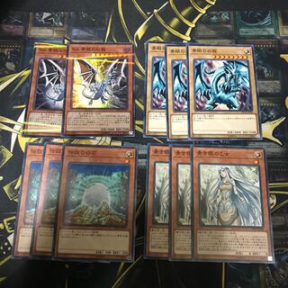遊戯王 青眼の白龍 デッキパーツ 4種セット