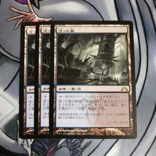 湿った墓 ２枚 日本語