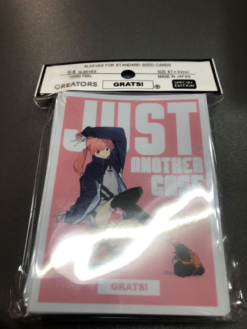 新品64枚入　グラッツGRATS！スリーブ　JUST ANOTHER CASE popman3580