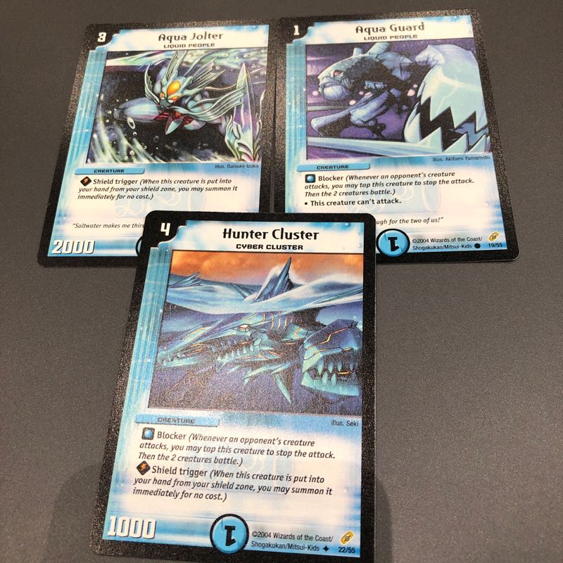 英語版アクアガードなど水デッキパーツ