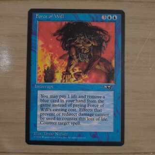 MTG Force of Will 意志の力 アライアンス