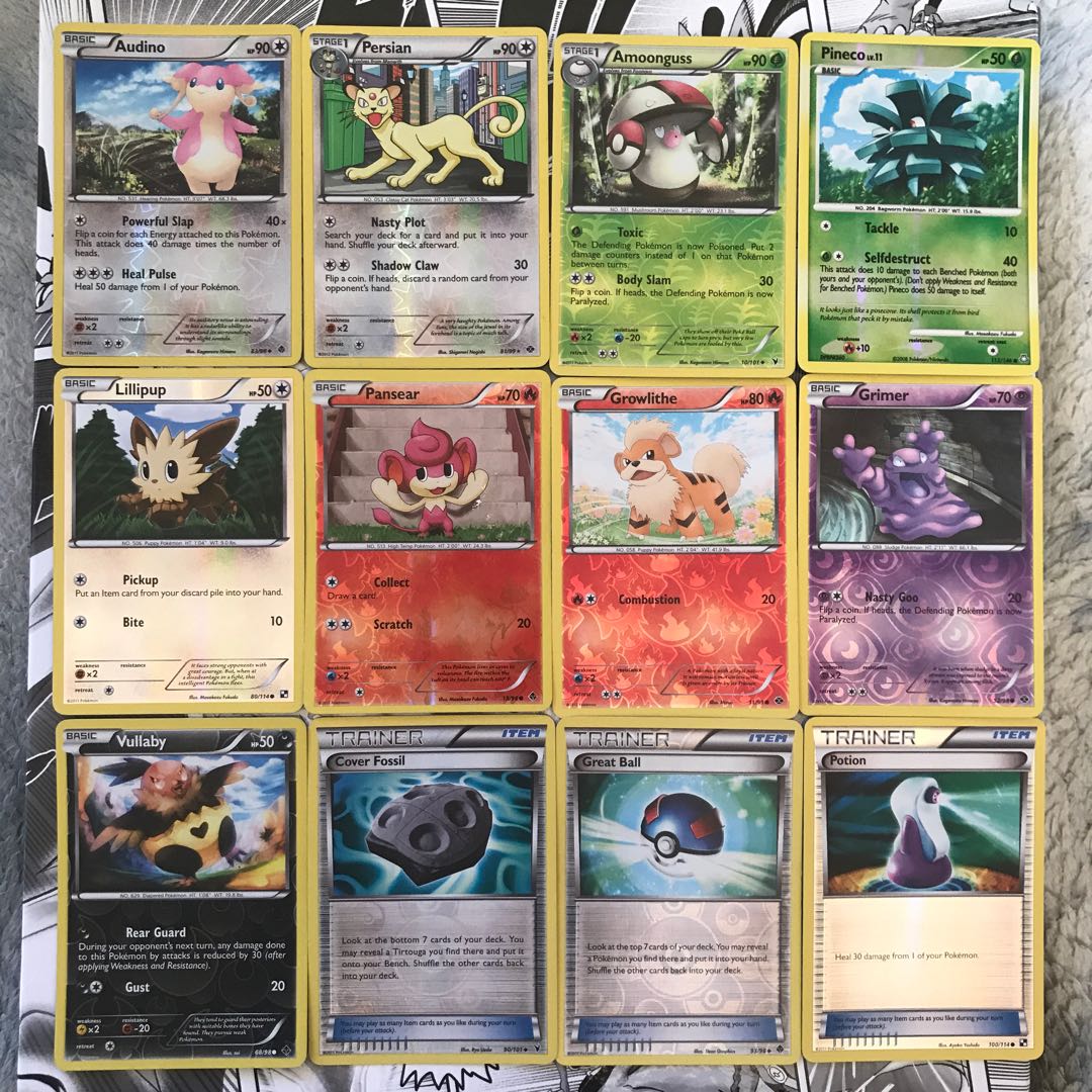 英語版 リバースホロ 12枚 まとめ売り