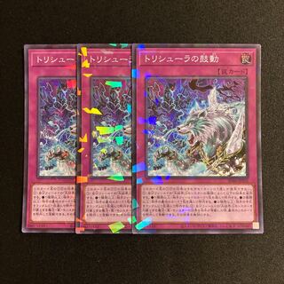 b106 トリシューラの鼓動 スーパーレア 3枚セット 遊戯王 トレトレ