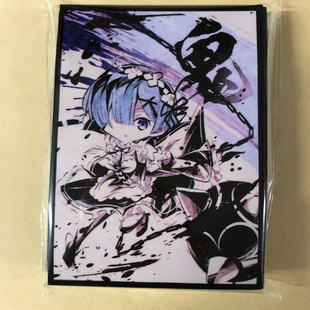 スリーブ  墨絵レム リゼロ 鬼