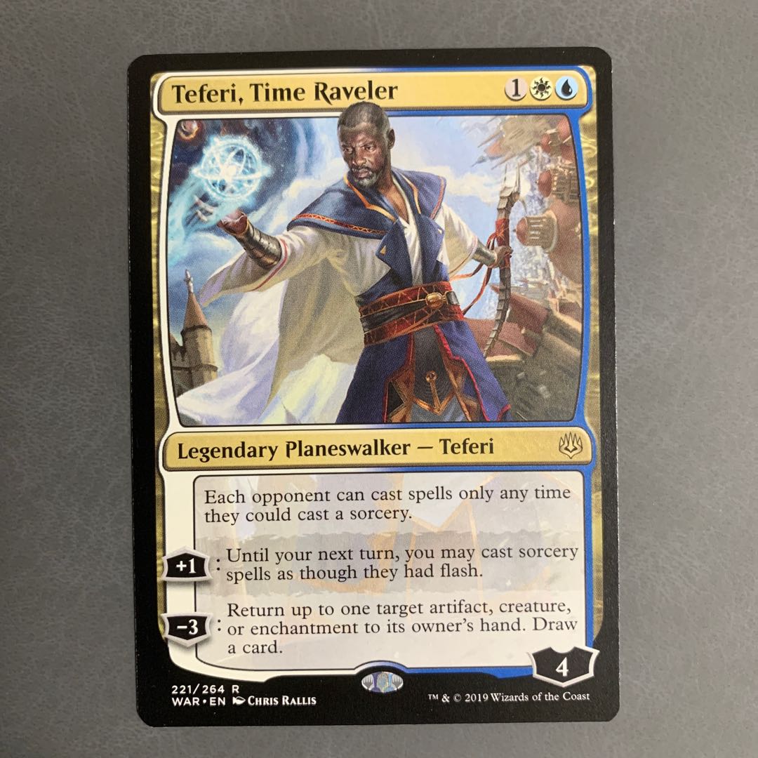 Teferi, Time Raveler/Teferi, Time Raveler English