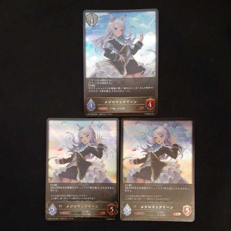 メジロマックイーン 進化セット