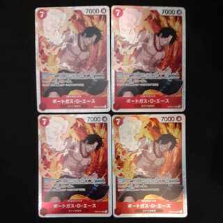 Portgas D. Ace SR 4 cards