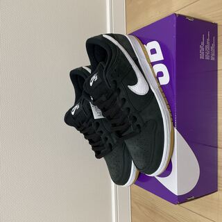 ナイキ SB ダンク ロー プロ "ブラック/ホワイト/ガム/ライトブラウン" CD2563-006 27cm