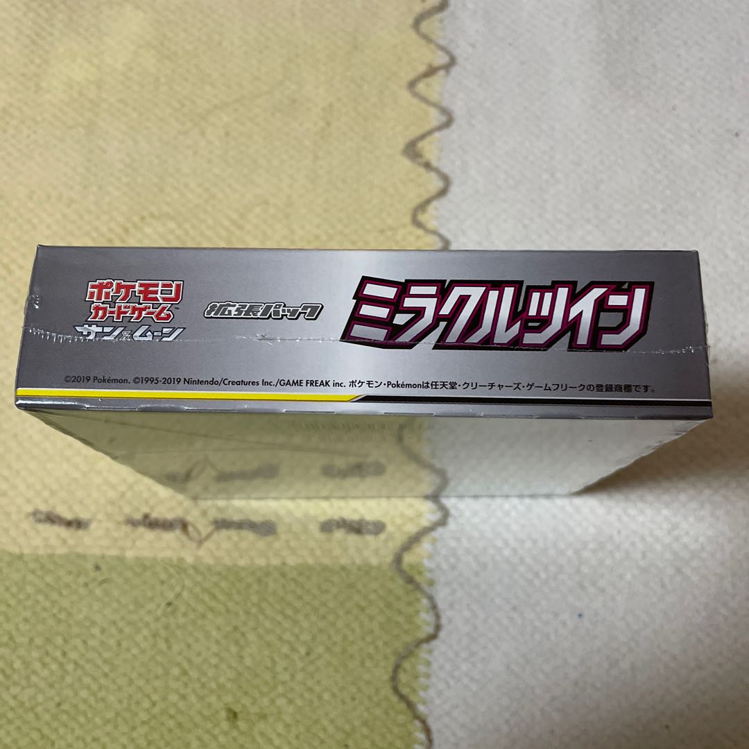 ポケモンカード　ミラクルツイン1BOX ジージーエンド1BOX未開封シュリンク付き 1枚