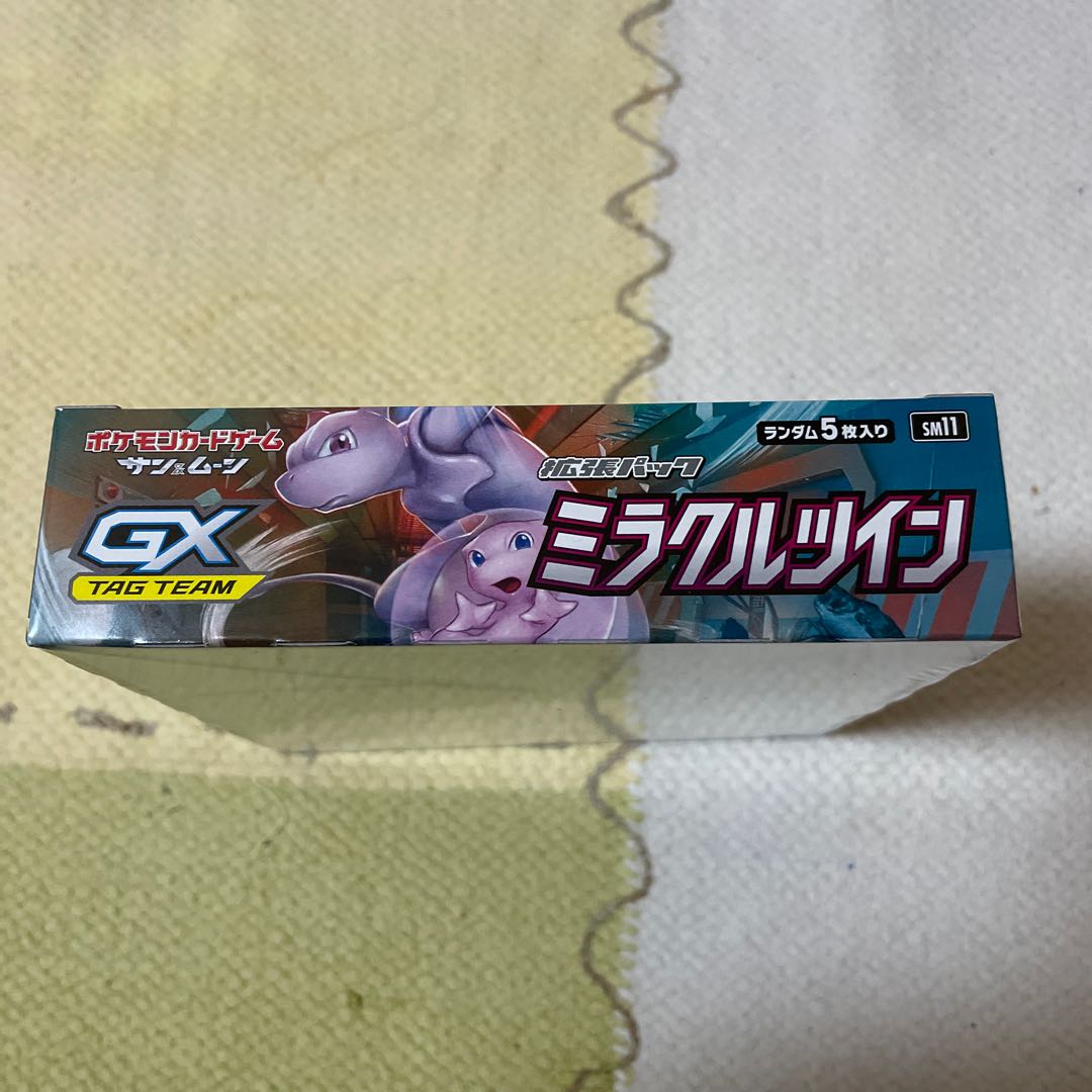 ポケモンカード　ミラクルツイン1BOX ジージーエンド1BOX未開封シュリンク付き 1枚