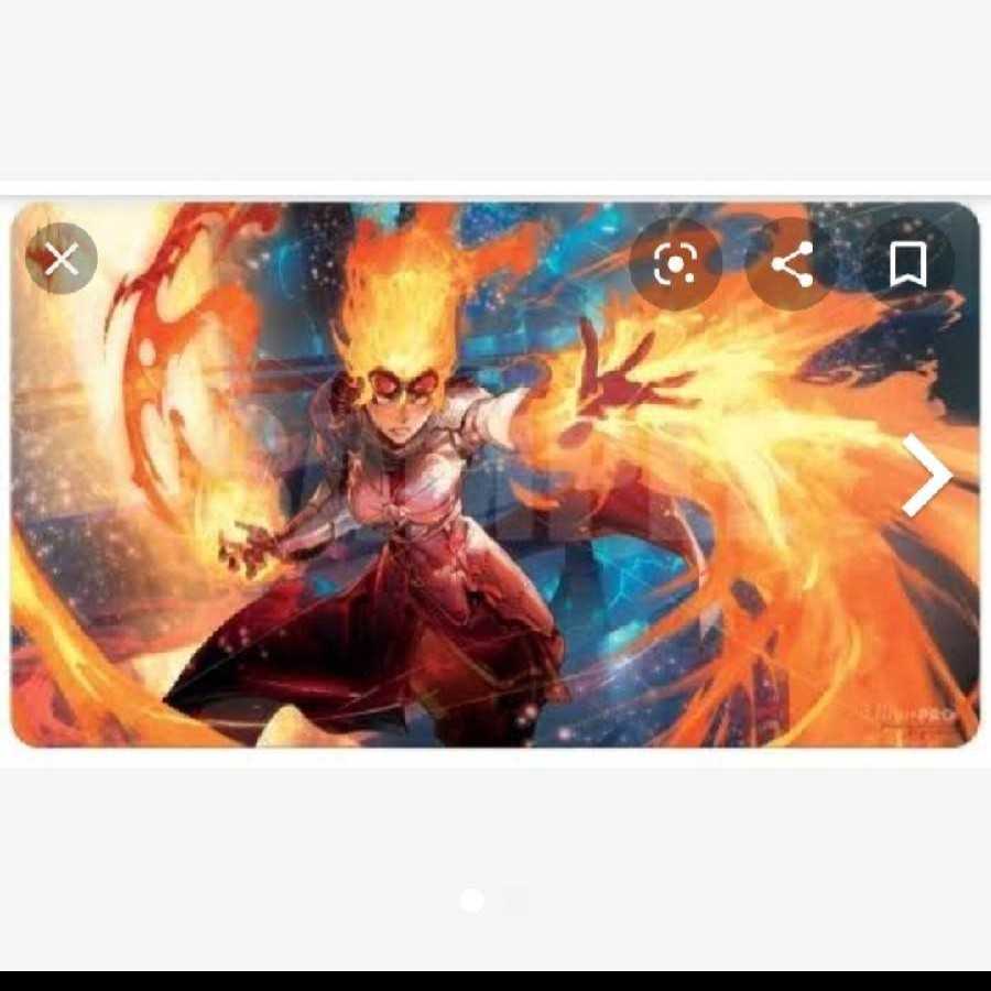 炎の職工、チャンドラ プレイマット ウルプロ