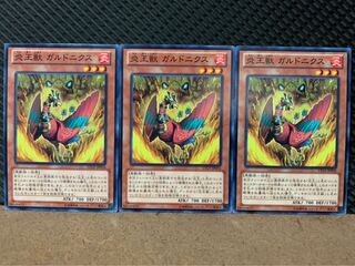【ぽぽたん】遊戯王 2914 炎王獣 ガルドニクス 3枚 ノーマル