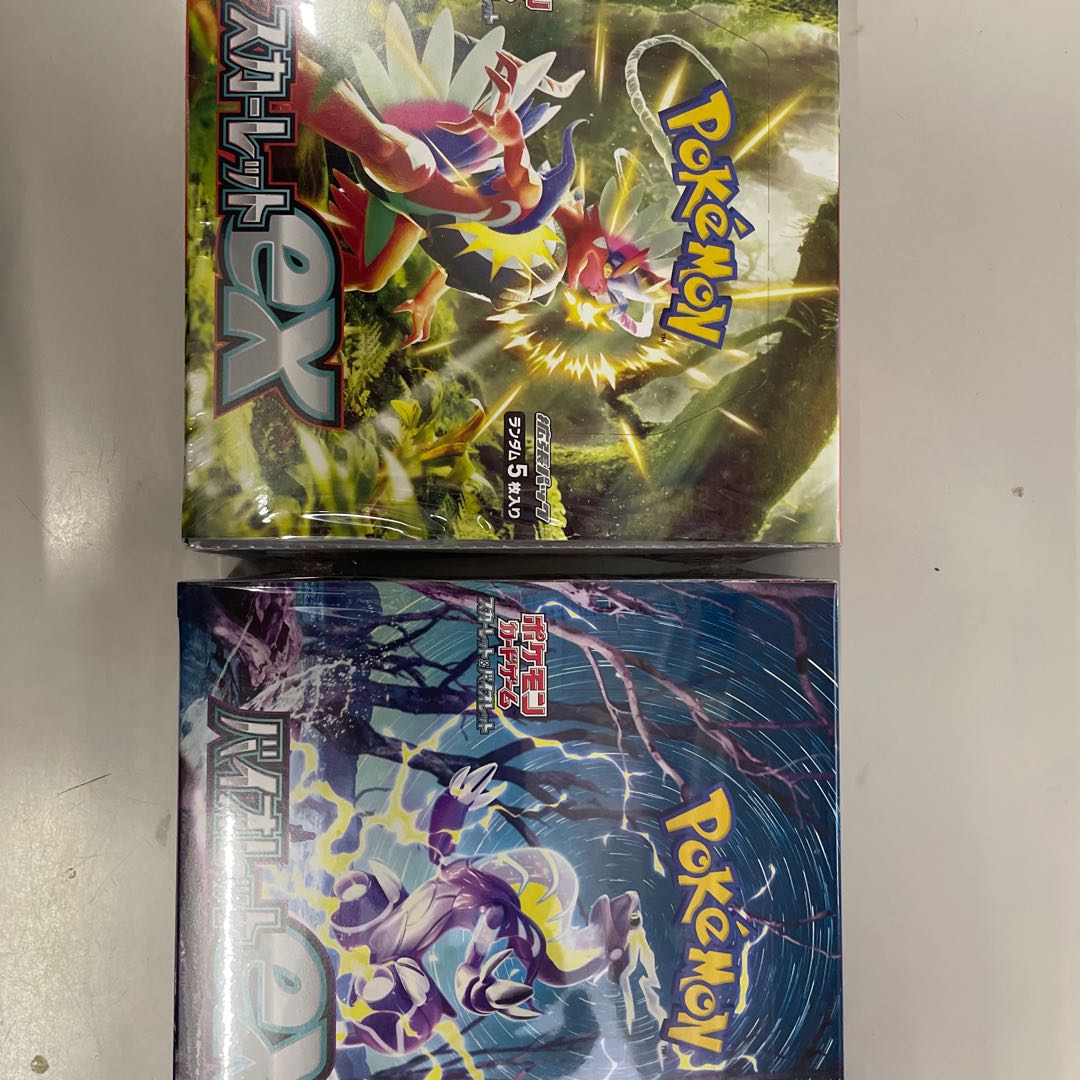 Pokemon Violet, Scarlett unopened box