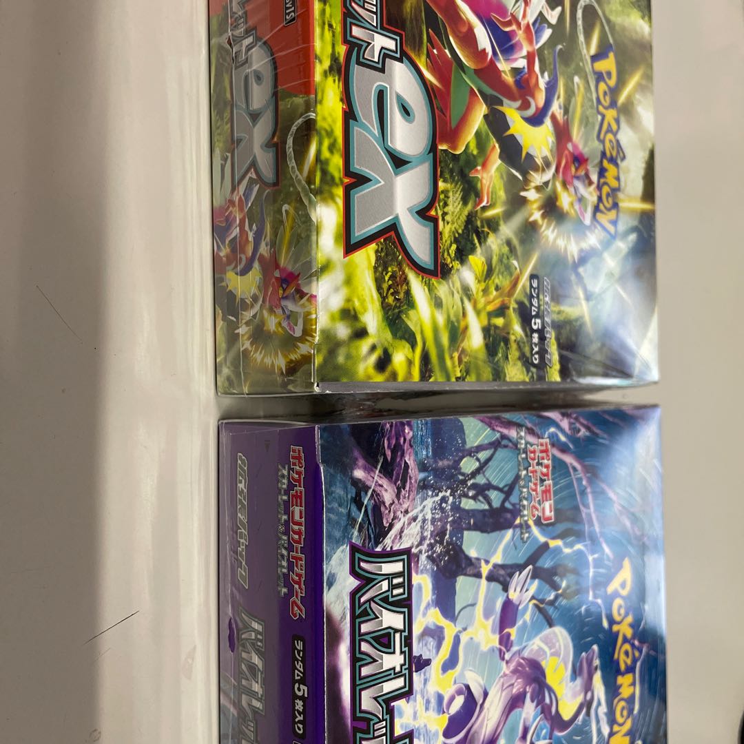 Pokemon Violet, Scarlett unopened box
