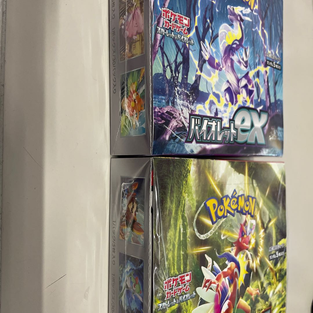 Pokemon Violet, Scarlett unopened box