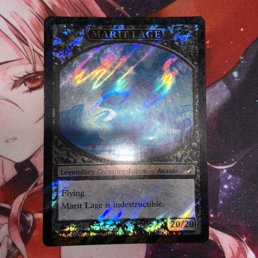 初版 マリットレイジトークン CSP 暗黒の深部　foil