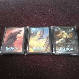 イコリア 未開封限定ゴジラスリーブ ゴジラ モスラ キングギドラ