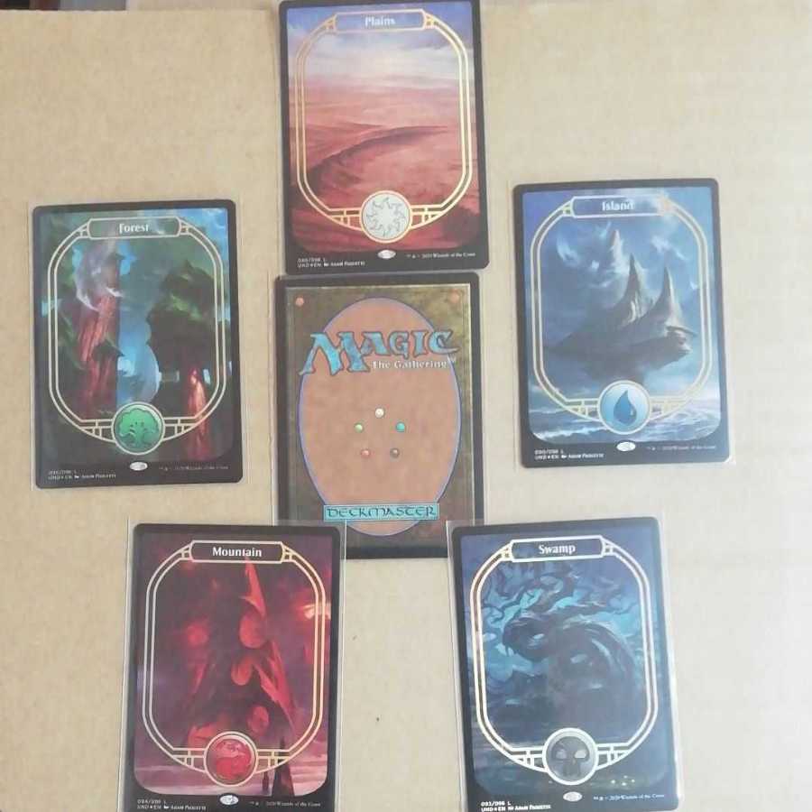MTG unsanctioned フルアート基本土地 foil 5種