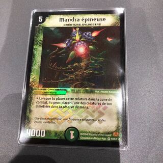 棘刺しマンドラ フランス語版