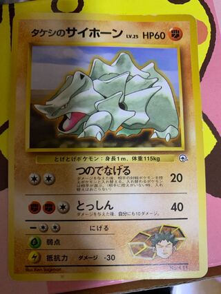 タケシのサイホーン 旧裏 マークなし