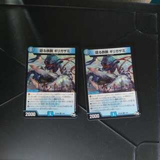 唸る鉄腕ギリガザミ 2枚