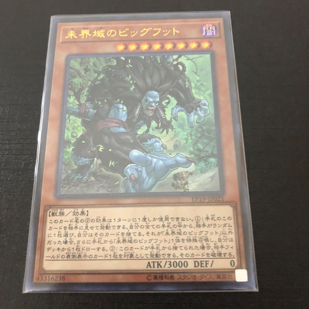 最安値 未界域のビッグフット