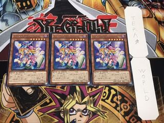 トゥーン・ブラック・マジシャン・ガール レア 3枚セット