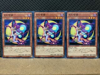 【ぽぽたん】遊戯王 319 月光紫蝶 3枚 ノーマル