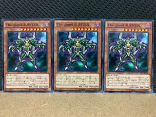 【ぽぽたん】遊戯王 2809 The grand JUPITER 3枚 ノーマル