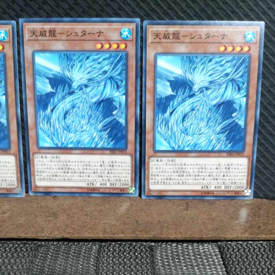 【ぽぽたん】遊戯王 #1396 天威龍-シュターナ ノーマル 3枚