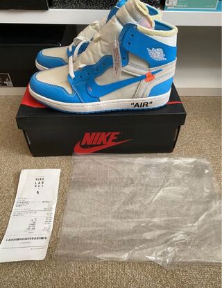 Air Jordan 1 Off Ho Wight 26.5cm