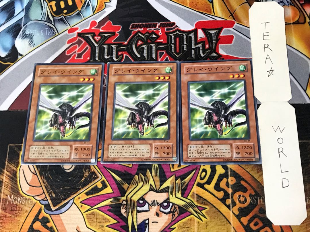 Gray Wing 2nd period ver 3 normal, set of 3 Tera