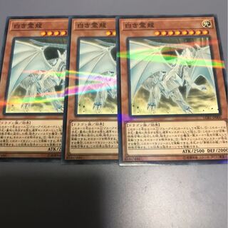白き霊龍　3枚　ノーパラ