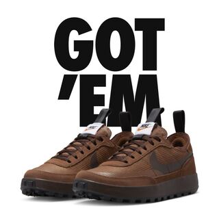 Tom Sachs x Nike Craft General Purpose Shoe "Brown" Brown/Brown DA6672-201 27.5cm