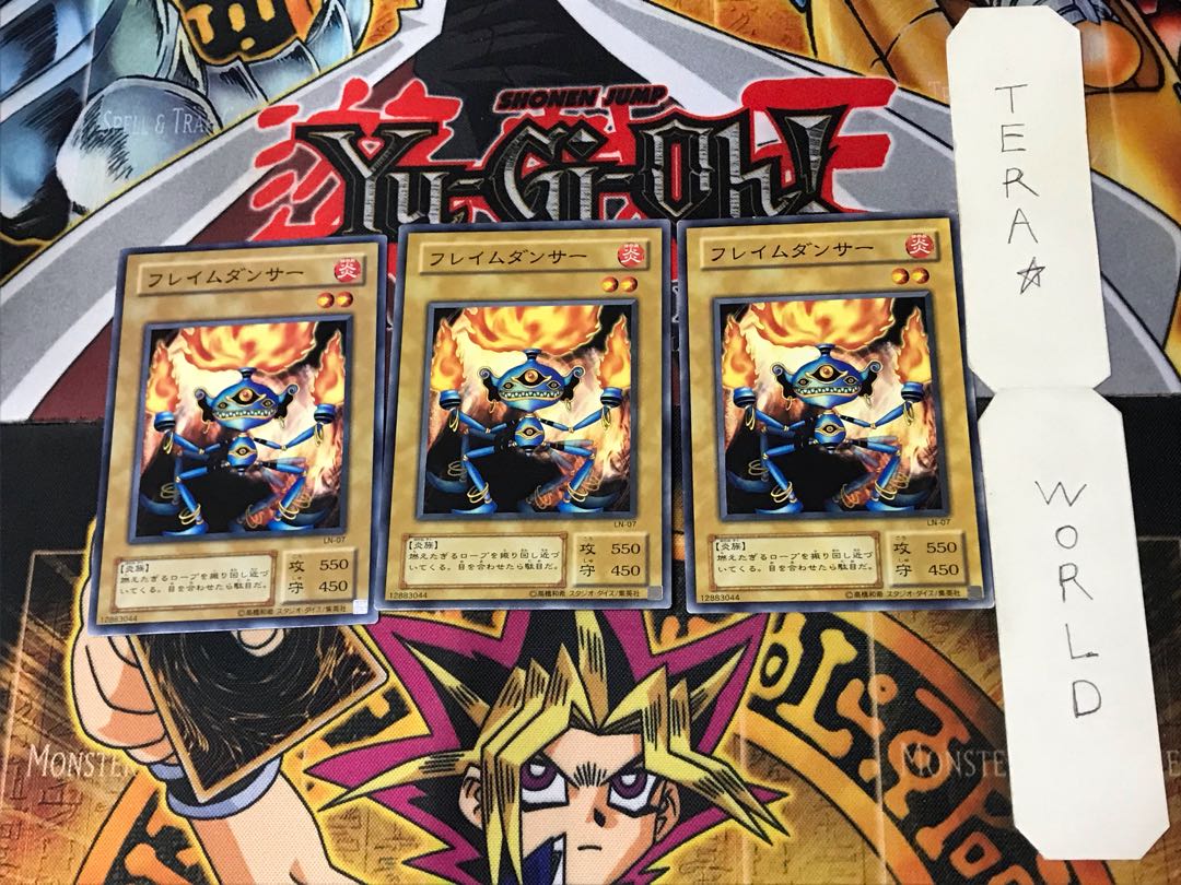 Flame Dancer 2nd period ver 3 normal, set of 3 Tera