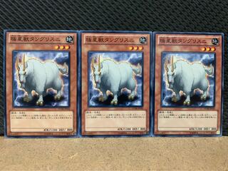 【ぽぽたん】遊戯王 8447 極星獣タングリスニ 3枚 ノーマル