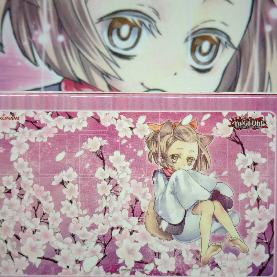 灰流うらら　プレイマット　スリーブ　ラバーマット　海外公式スリーブ