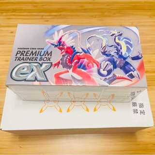 New, unopened Pokémon Cards Premium Trainer Box ex with shrink.