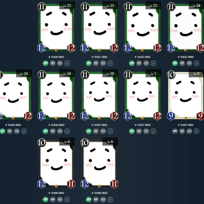 Sカード21枚セット