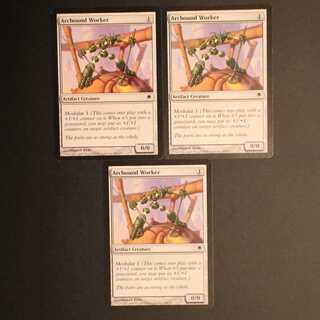 DST [Arcbound Worker] English 3-card set