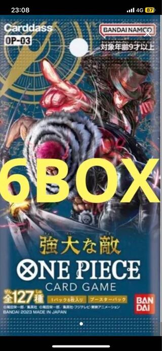 One Piece Card Mighty Enemy Unopened 6box