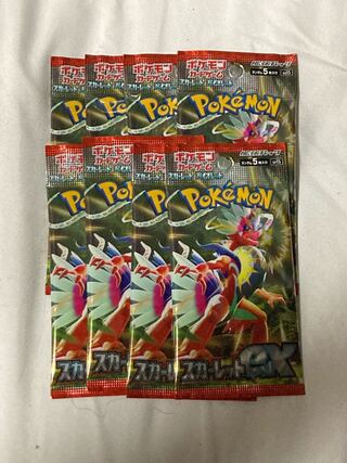 Pokémon Card Game Scarlet ex 8 Pack