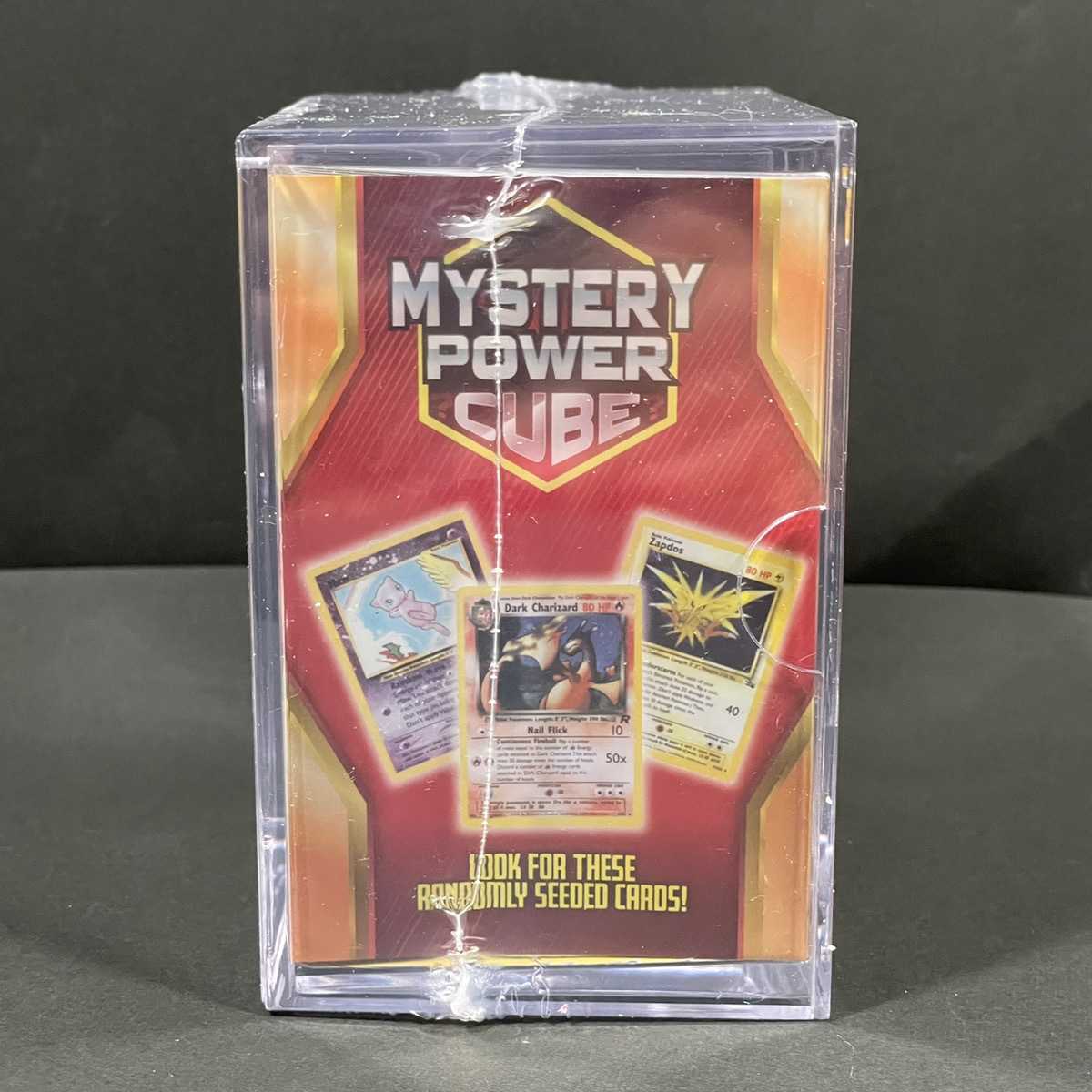 New, unopened Mystery Power Cube Hikaru Charizard Hikaru Noctowl Otasubi no Pikachu English version old back Pokémon cards Pokémon cards Pokéka Mystery Power Box