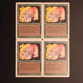 3ED [Llanowar Elves] English 4-card set