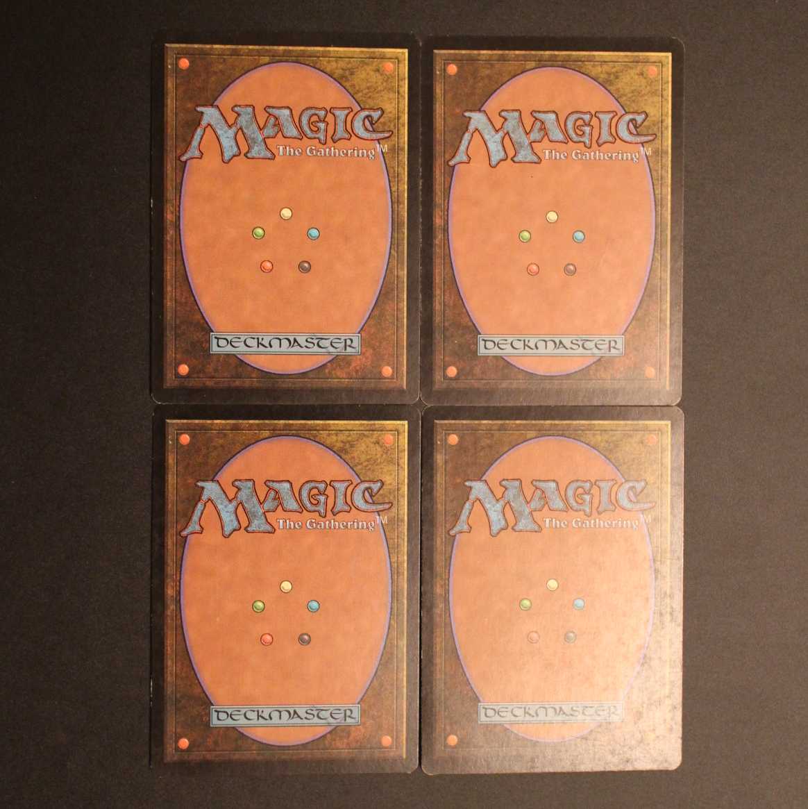 7ED [Llanowar Elves] Japanese, set of 4