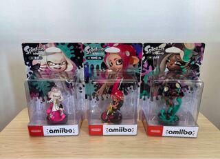 amiibo ヒメ イイダ タコガール 3個セット　スプラトゥーン