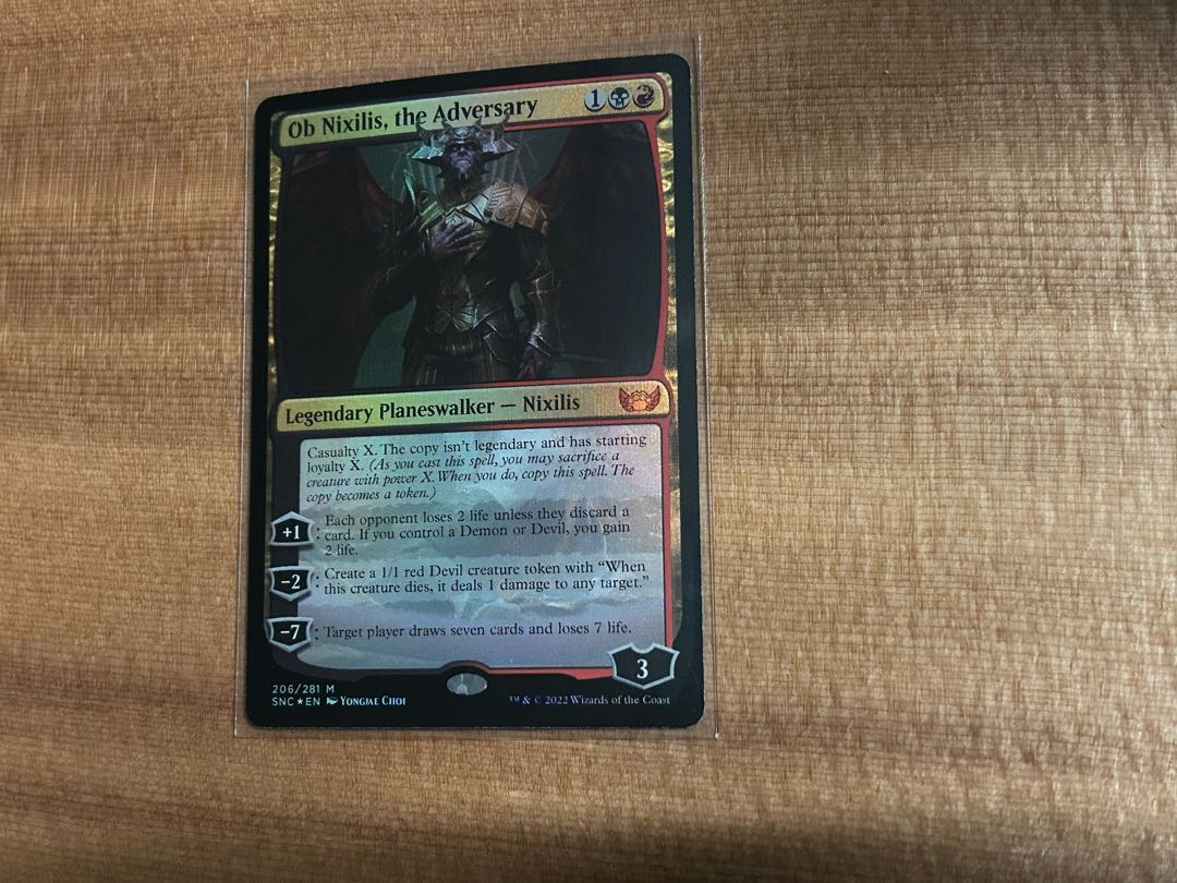 Turn Against the Thing of Nixi Squirrel English foil