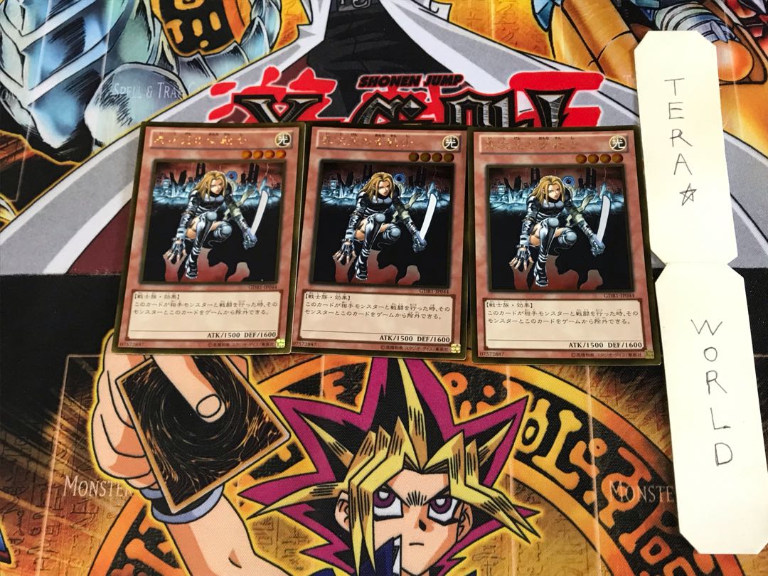 D.D. Warrior Lady GDB1 2 Gold Set of 3 Tera